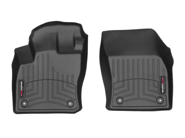 Weathertech ΠΑΤΑΚΙΑ ΜΑΡΚΕ ΓΙΑ SKODA KODIAQ-KAROQ / VW T-ROC -TIGUAN-TOURAN / SEAT TARRACO  ΜΠΡΟΣΤΙΝΑ ΜΑΥΡΑ 2ΤΕΜ WEATHERTECH