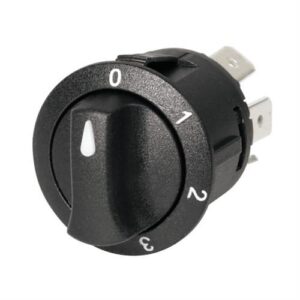 Lampa ΔΙΑΚΟΠΤΗΣ 4 ΘΕΣΕΩΝ 12/24V 10A ΣΤΡΟΓΓΥΛΟΣ 23mm