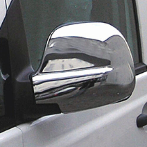 Omtec ΚΑΠΑΚΙΑ ΚΑΘΡΕΠΤΩΝ ΓΙΑ MERCEDES VITO/W639 VAN 2003-2010 ΧΡΩΜΙΟΥ 2 ΤΕΜ. ΜΕΤΑΛΛΙΚΑ
