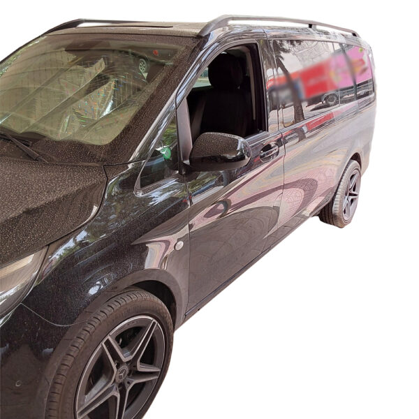 Omtec ΜΠΑΡΕΣ ΟΡΟΦΗΣ ΓΙΑ MERCEDES VITO / VIANO W639/W447 2003+ ΠΑΡΑΛΛΗΛΕΣ ΑΛΟΥΜΙΝΙΟΥ L3 ΜΑΥΡΕΣ OMTEC - 2 τεμ. - Image 4