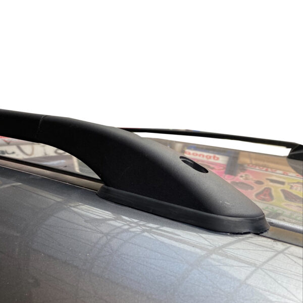 Omtec ΜΠΑΡΕΣ ΟΡΟΦΗΣ ΓΙΑ NISSAN QASHQAI 07-14 /QASHQAI 2014+ ΠΑΡΑΛΛΗΛΕΣ ΑΛΟΥΜΙΝΙΟΥ ΜΑΥΡΕΣ - Image 4