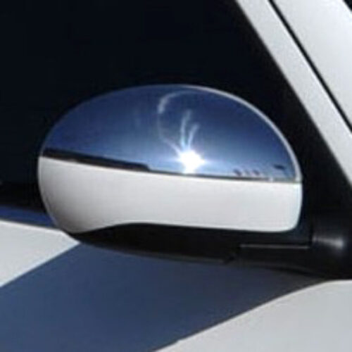 Omtec ΚΑΠΑΚΙΑ ΚΑΘΡΕΠΤΩΝ ΓΙΑ NISSAN JUKE SUV F15 2011-2014 ΧΡΩΜΙΟΥ 2 ΤΕΜ. ΜΕΤΑΛΛΙΚΑ ΒΟΥΡΤΣΑ