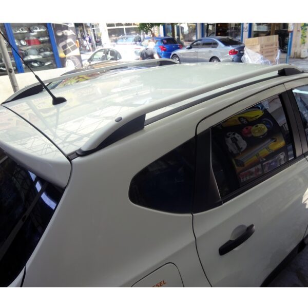 Omtec ΜΠΑΡΕΣ ΟΡΟΦΗΣ ΓΙΑ NISSAN QASHQAI 2007-2014 ΠΑΡΑΛΛΗΛΕΣ ΑΛΟΥΜΙΝΙΟΥ SP ΑΣΗΜΙ - Image 2