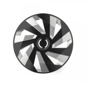 Amio ΤΑΣΙΑ 14" HUBCAP VECTOR RC SILVER BLACK AMIO ΣΕΤ 4 ΤΕΜ ΣΕ ΚΟΥΤΙ