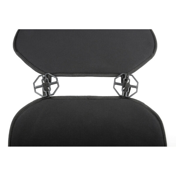 Lampa ΠΛΑΤΟΚΑΘΙΣΜΑΤΑ VENICE ΜΕ ΔΙΑΣΤΑΣΕΙΣ ΠΛΑΤΗΣ 50 Χ 65 cm/ΚΑΘΙΣΜΑ 60 cm (ΜΑΥΡΟ ΛΙΝΟ/ΠΟΛΥΕΣΤΕΡ) - 2 ΤΕΜ. - Image 3