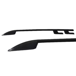 Omtec ΜΠΑΡΕΣ ΟΡΟΦΗΣ ΓΙΑ CITROEN BERLINGO / PEUGEOT PARTNER 1997-2008 ΠΑΡΑΛΛΗΛΕΣ ΑΛΟΥΜΙΝΙΟΥ 2ΤΕΜ ΜΑΥΡΕΣ