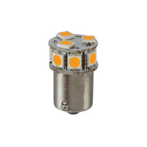 Lampa P21W 24/32V Ba15s 50lm 10xSMDx1CHIP LED CAN-BUS (ΦΟΥΝΤΟΥΚΙ) ΠΟΡΤΟΚΑΛΙ ΔΙΑΘΛΑΣΗΣ ΣΑΚΟΥΛΑ LAMPA - 20 TEM.