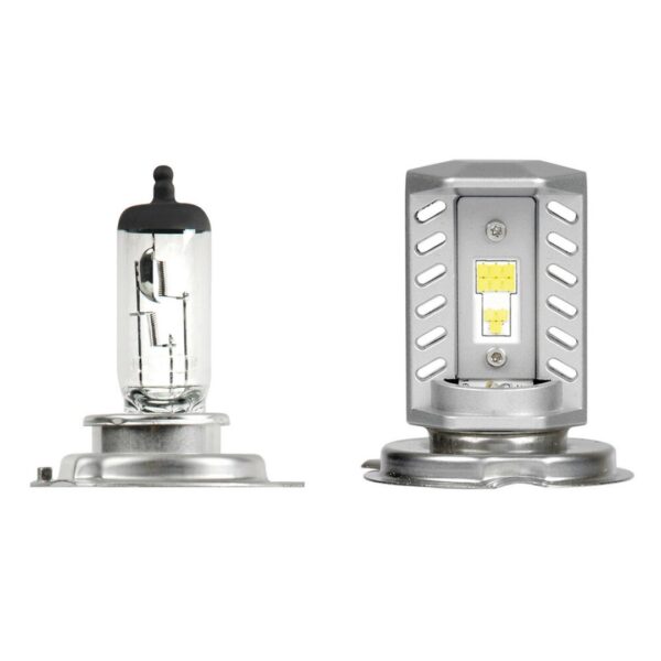 Lampa H4 9-32V 6.500K 2.000lm 15W P43t HALO LED PRO-BIKE 2 SEOUL CSP-Y19 CHIPS 1ΤΕΜ. LED KIT - Image 3