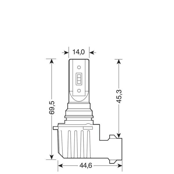 Lampa HB3/HB4 12/24V 6.500K 2.000lm 15W 6LED SEOUL CSP-Y19chips HALO LED SERIE 11 PLUG & BRITE 2ΤΕΜ. - Image 3