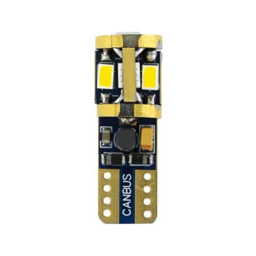 Lampa T10 10-30V W2,1×9,5d MEGA-LED9 200lm ΔΙΑΘΛΑΣΗΣ (ΚΑΡΦΩΤΟ-ΑΚΑΛΥΚΟ-ΔΙΠΛΗΣ ΠΟΛΙΚΟΤΗΤΑΣ- CAN-BUS) 2ΤΕΜ.