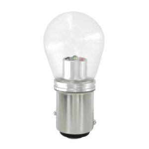 Lampa P21/5W 9-32V BAY15d MEGA-LED16 180LM ΔΙΑΘΛΑΣΗΣ ΛΕΥΚΟ (ΔΙΠΟΛΙΚΟ) BLISTER 2ΤΕΜ.