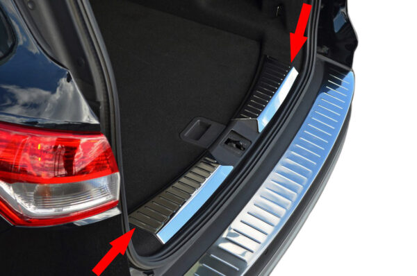 S-dizayn TRIM ΜΑΡΚΕ ΠΟΡΤ ΜΠΑΓΚΑΖ ΧΡΩΜΙΟ ΜΕΤΑΛΛΙΚΟ ΓΙΑ FORD KUGA 2017+ S-Dizayn - 1 Τεμ.