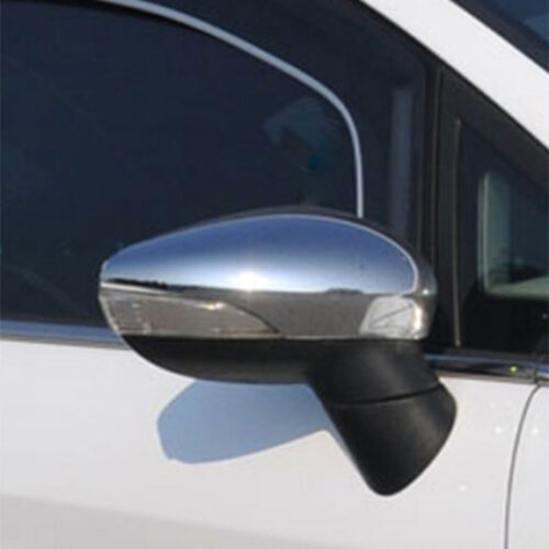 S-dizayn ΚΑΠΑΚΙΑ ΚΑΘΡΕΠΤΗ ΧΡΩΜΙΟΥ ΜΕΤΑΛΛΙΚΑ ΓΙΑ FORD FIESTA 2015+ D HB