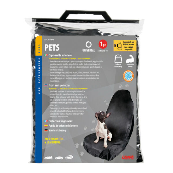 Lampa ΚΑΛΥΜΜΑ ΚΑΘΙΣΜΑΤΟΣ PETS ΦΟΡΕΤΟ ΑΔΙΑΒΡΟΧΟ ΜΑΥΡΟ 1ΤΕΜ. - Image 3