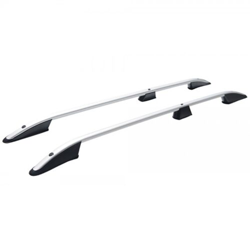 Omtec ΜΠΑΡΕΣ ΟΡΟΦΗΣ ΓΙΑ MERCEDES CITAN ELEGANCE W415 2013+ ΚΟΝΤΟ / RENAULT KANGOO 2008-2021 ΠΑΡΑΛΛΗΛΕΣ ΑΛΟΥΜΙΝΙΟΥ ΑΣΗΜΙ