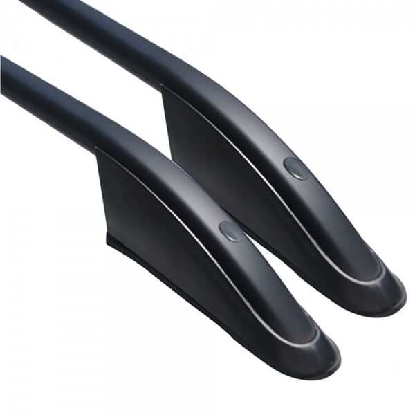 Omtec ΜΠΑΡΕΣ ΟΡΟΦΗΣ ΓΙΑ MERCEDES CITAN ELEGANCE W415 2013+ ΚΟΝΤΟ / RENAULT KANGOO 2008-2021 ΠΑΡΑΛΛΗΛΕΣ ΑΛΟΥΜΙΝΙΟΥ ΜΑΥΡΕΣ - Image 3