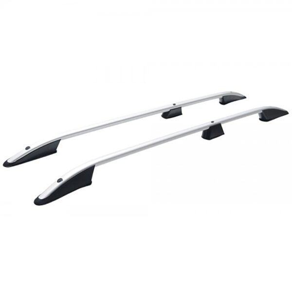 Omtec ΜΠΑΡΕΣ ΟΡΟΦΗΣ ΓΙΑ MERCEDES CITAN ELEGANCE W415 2013+ ΜΑΚΡΥ / RENAULT KANGOO 2008-2021 ΠΑΡΑΛΛΗΛΕΣ ΑΛΟΥΜΙΝΙΟΥ L2 ΑΣΗΜΙ