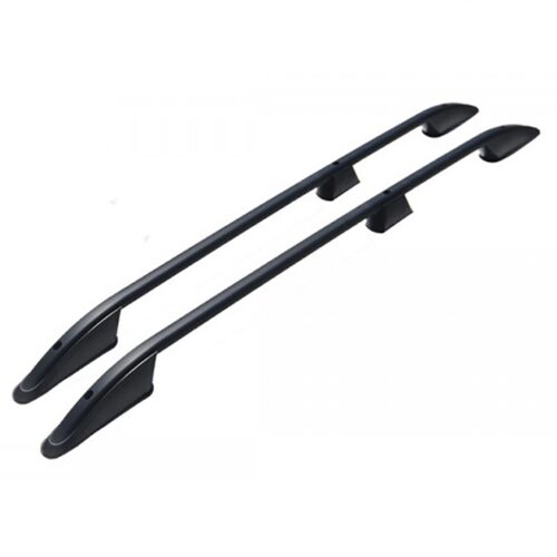 Omtec ΜΠΑΡΕΣ ΟΡΟΦΗΣ ΓΙΑ MERCEDES CITAN ELEGANCE W415 2013+ ΜΑΚΡΥ / RENAULT KANGOO 2008-2021 ΠΑΡΑΛΛΗΛΕΣ ΑΛΟΥΜΙΝΙΟΥ L2 ΜΑΥΡΕΣ