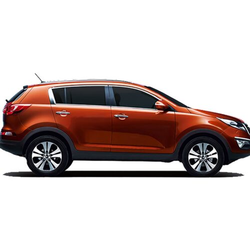 S-dizayn ΔΙΑΚΟΣΜΗΤΙΚΟ TRIM ΠΑΡΑΘΥΡΩΝ ΧΡΩΜΙΟ ΓΙΑ KIA SPORTAGE 5D 2010-2016 8ΤΕΜ.