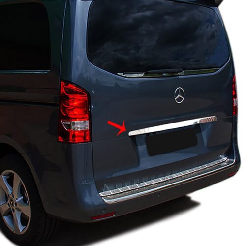 S-dizayn ΤΡΙΜ ΜΑΡΚΕ ΠΟΡΤ ΜΠΑΓΚΑΖ ΧΡΩΜΙΟ ΓΙΑ MERCEDES VITO W447 2014+ – 1 ΤΕΜ