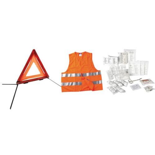 Lampa ΣΕΤ ΟΔΙΚΗΣ ΒΟΗΘΕΙΑΣ KOMBI 3 ΣΕ 1 (ΦΑΡΜΑΚΕΙΟ-ΤΡΙΓΩΝΟ-ΓΙΛΕΚΟ) DIN13164-2014