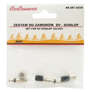 CarCommerce KIT ΒΑΛΒΙΔΑΣ ΠΟΔΗΛΑΤΟΥ DUNLOP ΣΕΤ 6ΤΕΜ.