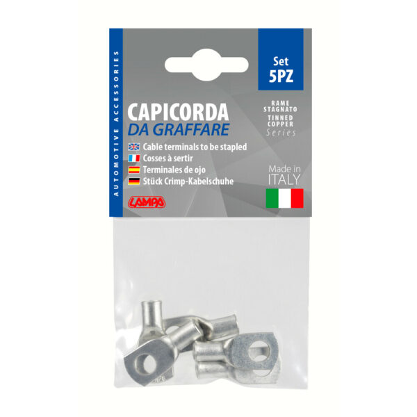 Lampa ΑΚΡΟΔΕΚΤΕΣ ΚΑΛΩΔΙΩΝ ΜΠΑΤΑΡΙΑΣ 16 mm²  ΜΕ ΤΡΥΠΑ 8mm 5ΤΕΜ - Image 3