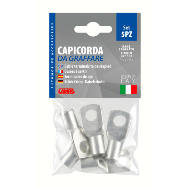 Lampa ΑΚΡΟΔΕΚΤΕΣ ΚΑΛΩΔΙΩΝ ΜΠΑΤΑΡΙΑΣ 50mm²  ΜΕ ΤΡΥΠΑ 10mm 5ΤΕΜ - Image 3