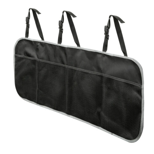 Lampa ΘΗΚΕΣ/ΤΣΕΠΕΣ ORGANIZER ΚΑΘΙΣΜΑΤΩΝ/ΠΟΡΤ ΜΠΑΓΚΑΖ 4 ΔΙΧΤΥΑ ΜΕ ΣΤΗΡΙΞΗ ΣΤΟ ΠΡΟΣΚΕΦΑΛΟ 88x35cm ΜΑΥΡΟ LAMPA – 1 TEM.