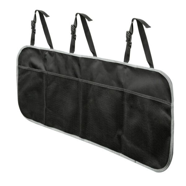 Lampa ΘΗΚΕΣ/ΤΣΕΠΕΣ ORGANIZER ΚΑΘΙΣΜΑΤΩΝ/ΠΟΡΤ ΜΠΑΓΚΑΖ 4 ΔΙΧΤΥΑ ΜΕ ΣΤΗΡΙΞΗ ΣΤΟ ΠΡΟΣΚΕΦΑΛΟ 88x35cm ΜΑΥΡΟ LAMPA - 1 TEM.