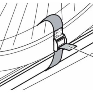MENABO ΑΝΤΑΛΛΑΚΤΙΚΟ ΛΟΥΡΙ ΚΑΙ ΠΟΡΠΗ 40CM ΓΙΑ MISTRAL MENABO - 3 τεμ