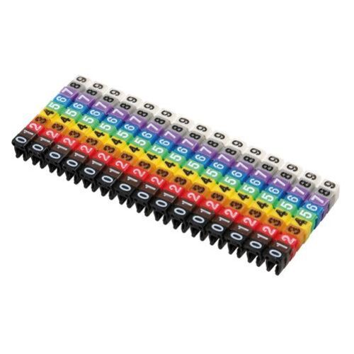 Lampa ΚΛΙΠ PIN ΑΡΙΘΜΙΣΗΣ ΚΑΛΩΔΙΩΝ 4mm ΑΠΟ 0 ΕΩΣ 9 100ΤΕΜ.