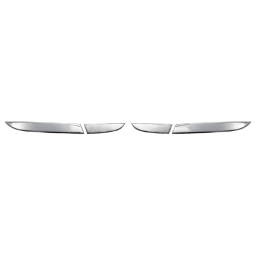 S-dizayn ΜΑΣΚΑΚΙΑ ΦΑΝΑΡΙΩΝ ΓΙΑ RENAULT CLIO 5D 2012+  ΚΑΤΩ ΠΙΣΩ ΦΑΝΑΡΙΩΝ ΧΡΩΜΙΟ ΜΕΤΑΛΛΙΚΑ 2ΤΕΜ.