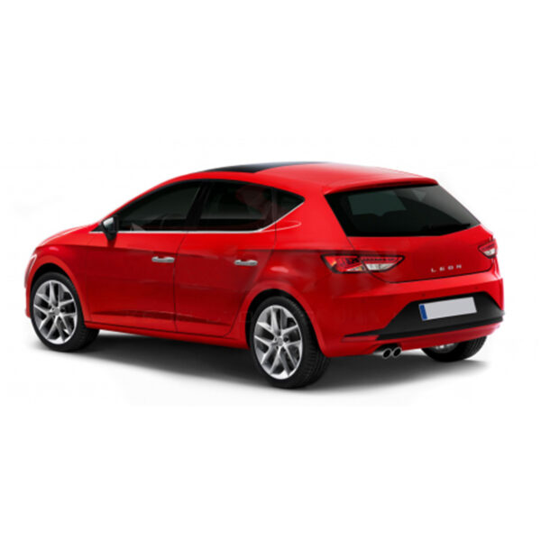 S-dizayn ΧΕΡΟΥΛΙΑ ΠΟΡΤΑΣ ΓΙΑ SEAT LEON 5D 2013+  ΧΡΩΜΙΟ ΜΕΤΑΛΛΙΚΑ 4ΤΕΜ. - Image 2