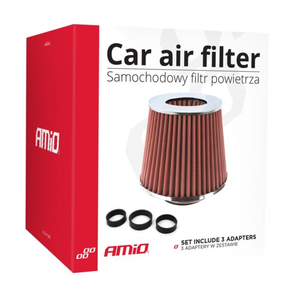 Amio ΦΙΛΤΡΟΧΟΑΝΗ ΕΛΕΥΘΕΡΑΣ AF-CHROME 160 Χ 155 Χ 118 (ΧΡΩΜΙΟ/3 ΑΝΤΑΠΤΟΡΕΣ) ΑΜΙΟ - 1 ΤΕΜ. - Image 3