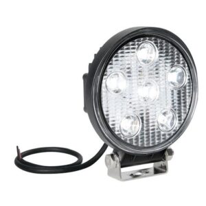Lampa ΠΡΟΒΟΛΕΑΣ ΕΡΓΑΣΙΑΣ ΣΤΡΟΓΓΥΛΟΣ  WL-16 - 6 LED 18W 10-30V (137x116x42 mm) BASIC LINE - 1 ΤΕΜ.