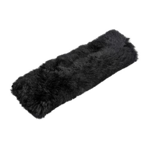 Lampa ΜΑΞΙΛΑΡΑΚΙ ΖΩΝΗΣ ΜΑΥΡΟ ΓΟΥΝΙΝΟ ΧΝΟΥΔΩΤΟ SHEEPSKIN (26×9 cm) – 1ΤΕΜ.