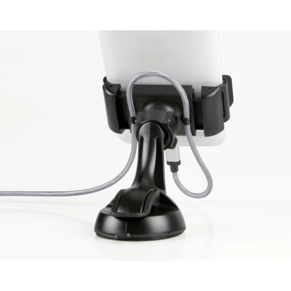Lampa ΒΑΣΗ ΚΙΝΗΤΟΥ ΤΑΜΠΛO/ΠΑΡ-ΜΠΡΙΖ ΜΕ ΒΕΝΤΟΥΖΑ SNAP FIN 55-80mm SILVER LINE - Image 2
