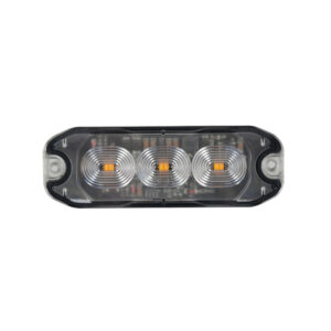 Lampa ΣΤΡΟΜΠΟ ΠΟΡΤΟΚΑΛΙ 12/24V 3 LED 4 ΧΡΗΣΕΩΝ ΑΔΙΑΒΡΟΧΟ IP67 (ΠΑΧΟΣ: 7mm) 88x30mm  LAMPA - 1 TEM.