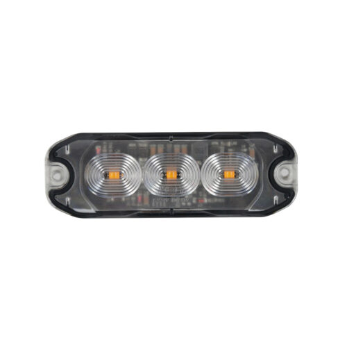 Lampa ΣΤΡΟΜΠΟ ΠΟΡΤΟΚΑΛΙ 12/24V 3 LED 4 ΧΡΗΣΕΩΝ ΑΔΙΑΒΡΟΧΟ IP67 (ΠΑΧΟΣ: 7mm) 88x30mm  LAMPA – 1 TEM.