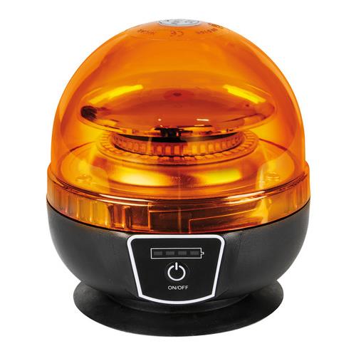 Lampa ΦΑΡΟΣ ΜΑΓΝΗΤΙΚΟΣ+ΒΕΝΤΟΥΖΑ RL-11 9-30V+230V ΕΠΑΝΑΦΟΡΤΙΖΟΜΕΝΟΣ ΠΟΡΤΟΚΑΛΙ 45 LED ΜΕ ΣΠΙΡΑΛ 380cm (128x140mm)