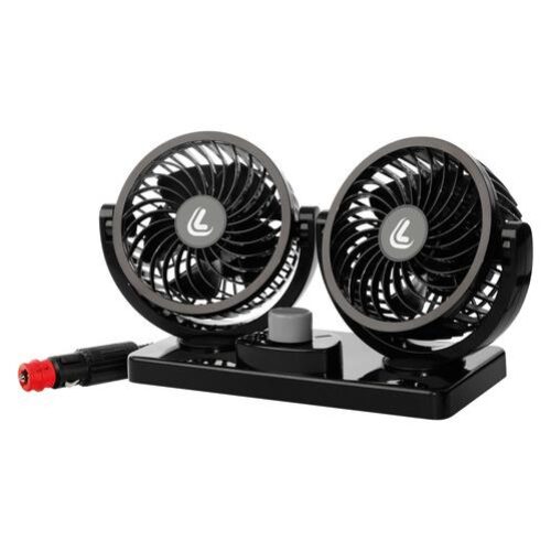 Lampa ΑΝΕΜΙΣΤΗΡΑΣ TWIN-AIR 24V 16W (2 ΤΑΧΥΤΗΤΕΣ – Φ 11 cm)