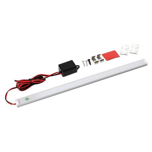 Lampa ΠΛΑΦΟΝΙΕΡΑ- ΛΑΜΠΑ ΕΣΩΤΕΡΙΚΗ TOUCH 21 LED 4W 6.000K 400lm 12-32V (32,5x2x0,8cm) ΚΑΙ ΚΑΛΩΔΙΟ 50cm – 1ΤΕΜ