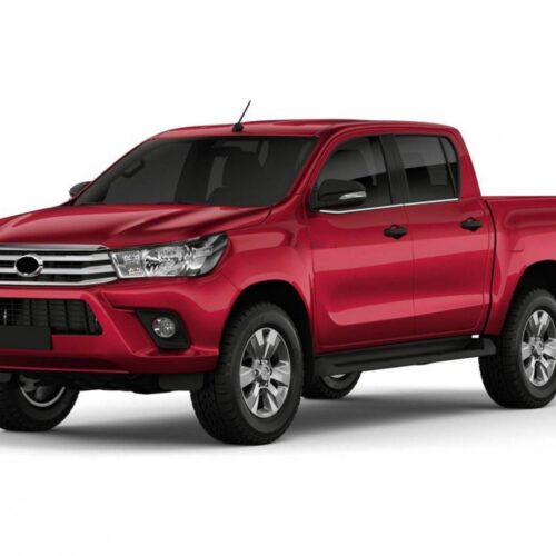 S-dizayn ΤΡΙΜ ΠΑΡΑΘΥΡΩΝ ΧΡΩΜΙΟ ΜΕΤΑΛΛΙΚΑ ΓΙΑ TOYOTA HILUX 2015+ 2016+ S-DIZAYN