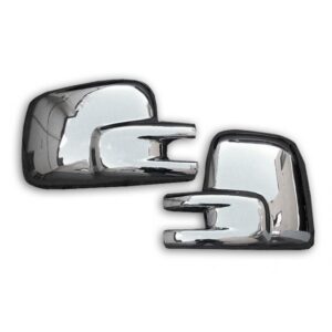 Omtec ΚΑΠΑΚΙΑ ΚΑΘΡΕΠΤΩΝ ΓΙΑ VW T4 TRANSPORTER/CARAVELLE 1990-2003 ΧΡΩΜΙΟΥ 2 ΤΕΜ. ΠΛΑΣΤΙΚΑ
