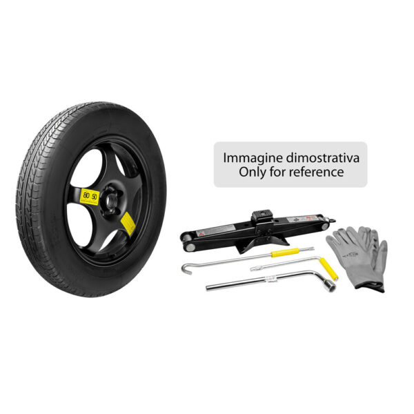 Lampa ΡΕΖΕΡΒΑ ΑΛΟΥΜΙΝΙΟΥ 145/80-18 ΚΑΡΕ 5x112 ΚΕΝΤΡΟ 66,6mm NO STOP ΚΙΤ ΜΕ ΓΡΥΛΟ, ΜΠΟΥΛΟΝΟΚΛΕΙΔΟ & ΤΣΑΝΤΑ LAMPA - 1 ΤΕΜ.