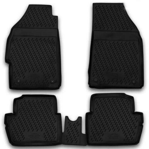 Novline ΜΑΡΚΕ ΠΑΤΑΚΙΑ ΣΕ ΣΚΑΦΗ TPE ΛΑΣΤΙΧΟ ΓΙΑ CHEVROLET SPARK 2010-2013  ΣΕ ΜΑΥΡΟ ΧΡΩΜΑ NOVLINE – 4 ΤΕΜ.