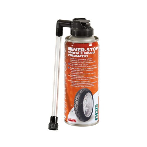 Lampa ΑΦΡΟΣ ΕΠΙΣΚΕΥΗΣ NEVER STOP ΓΙΑ ΕΛΑΣΤΙΚΑ ΜΟΤΟ FAST (200 ml)