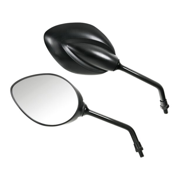 Lampa ΚΑΘΡΕΠΤΕΣ ΜΟΤΟ TORI M8x1,25 ΜΑΥΡΟΙ 2ΤΕΜ.