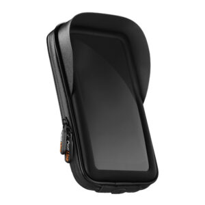 Optiline Θήκη Κινητού Soft Case με Αλεξήλιο της σειράς Optiline Universal Εφαρμογής για κινητά με μέγιστες διαστάσεις 85 x 170 mm, συμβατή με Βάσεις Στήριξης Κινητού Optiline για Μηχανή με σύστημα Duolock
